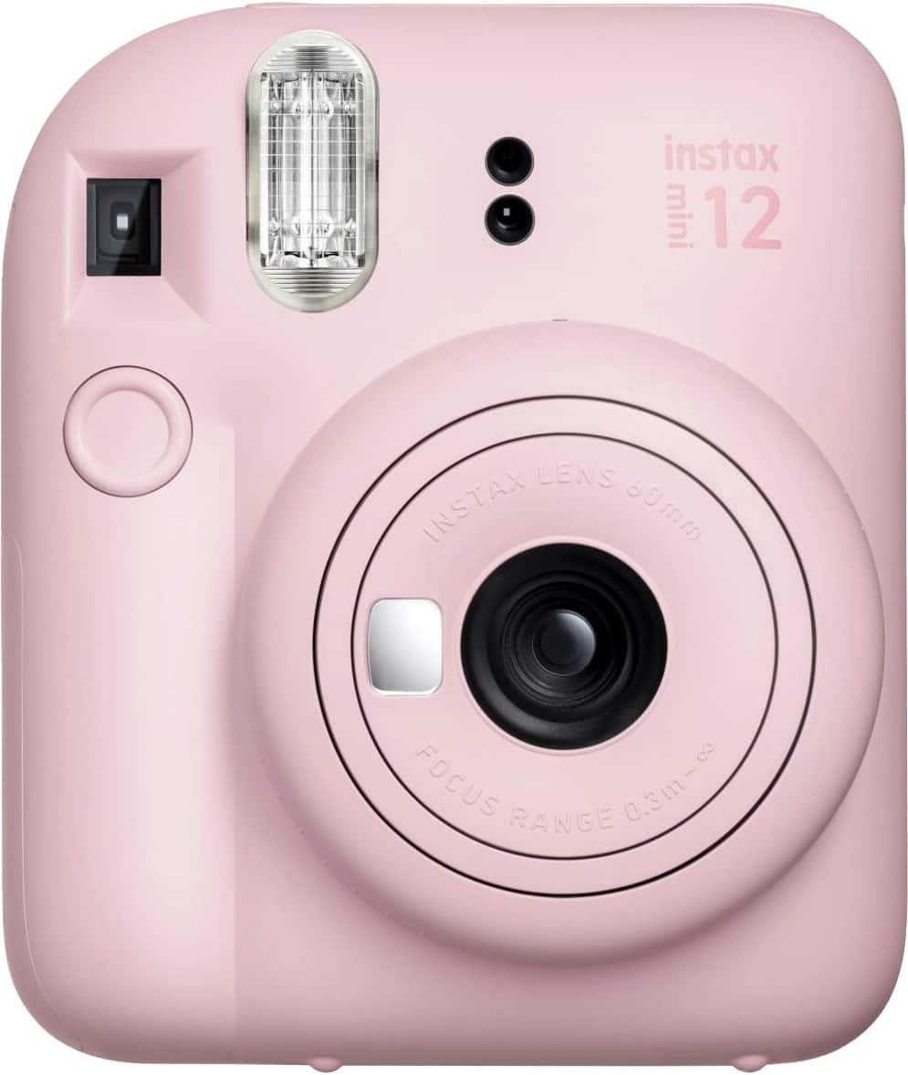 Fujifilm - Instax Mini 12 Instant Film Câmera Fotográfica - Pink-16806250