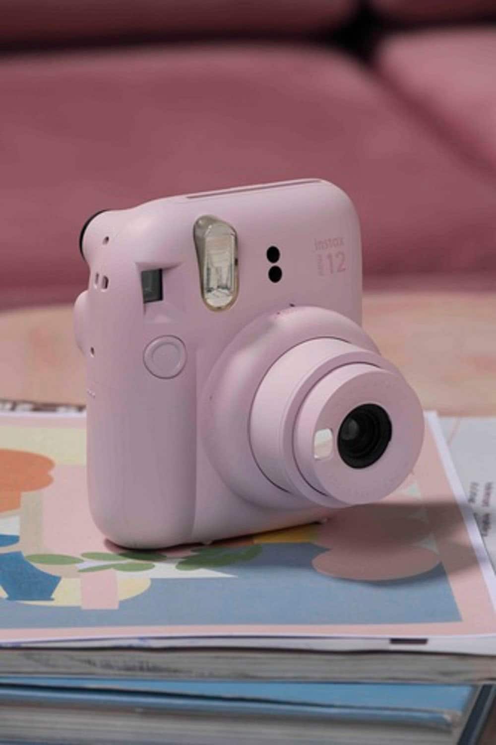 Fujifilm - Instax Mini 12 Instant Film Câmera Fotográfica - Pink-16806250
