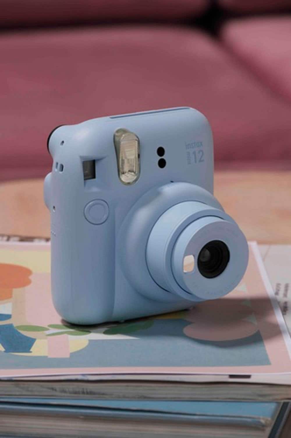 Fujifilm - Instax Mini 12 Instant Film Câmera Fotográfica - Azul-16806248