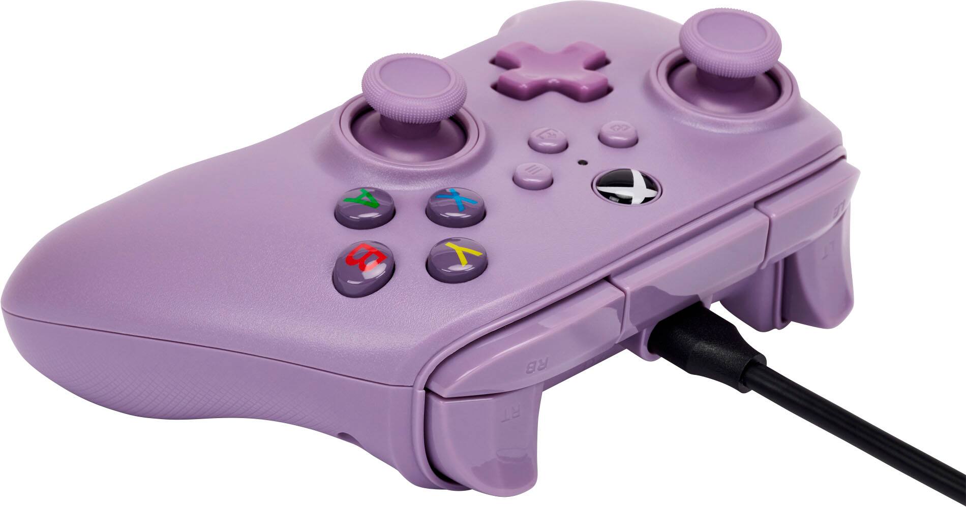 PowerA - Controle com fio para video game nano aprimorado para Xbox Series X | S - Lilás-XBGP0025-01