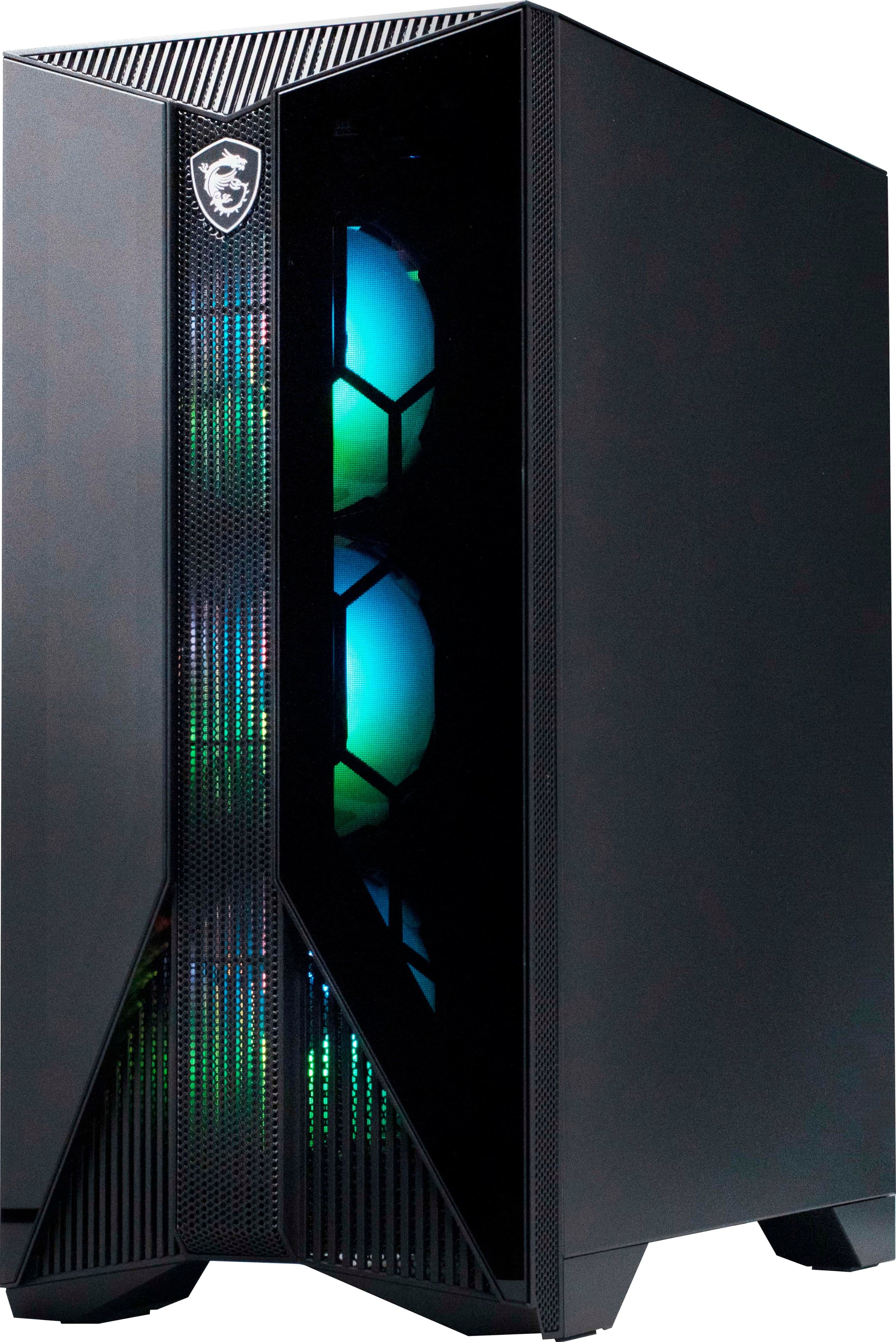 MSI - Aegis RS Gaming Desktop - Intel Core i7-13700F - 32GB de memória - NVIDIA GeForce RTX 4070 Ti - SSD de 1TB - Preto-AEGIS RS 13NUF-447US
