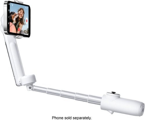 Insta360 - Estabilizador de cardan de 3 eixos Flow Standard para smartphones com tripé integrado - Branco-CINSABBA