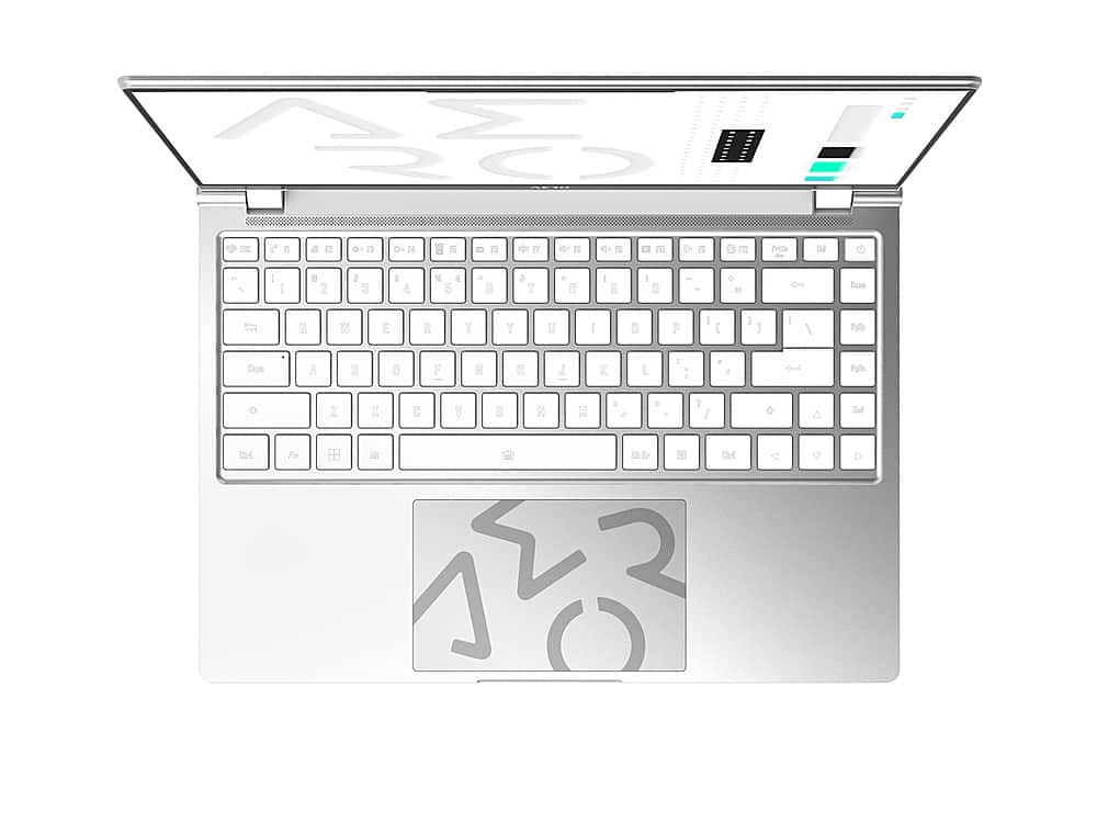 GIGABYTE - Laptop AERO 14" OLED QHD Creator - Intel i7-13700H com 16GB LPDDR5 e SSD de 1TB - NVIDIA RTX 4050 - Branco-AERO 14 OLED BMF-72USBB4SH