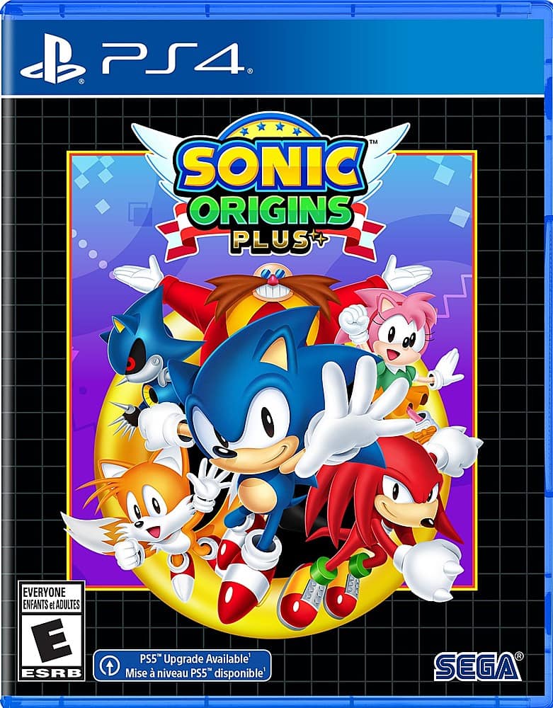 Jogo Sonic Origins Plus - PlayStation 4