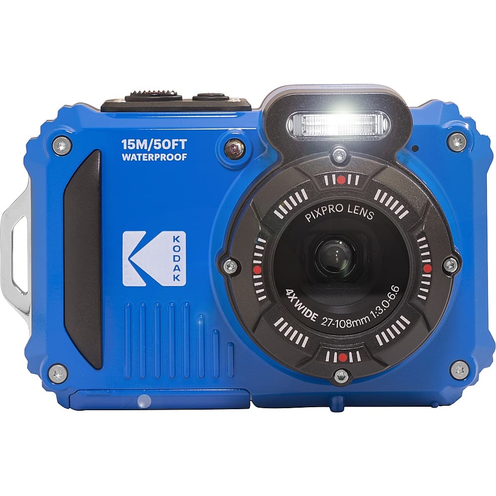 Kodak - PIXPRO WPZ2 16.0-Megapixel Câmera Fotográfica Compacta a Prova d'a água - Azul-WPZ2-BL
