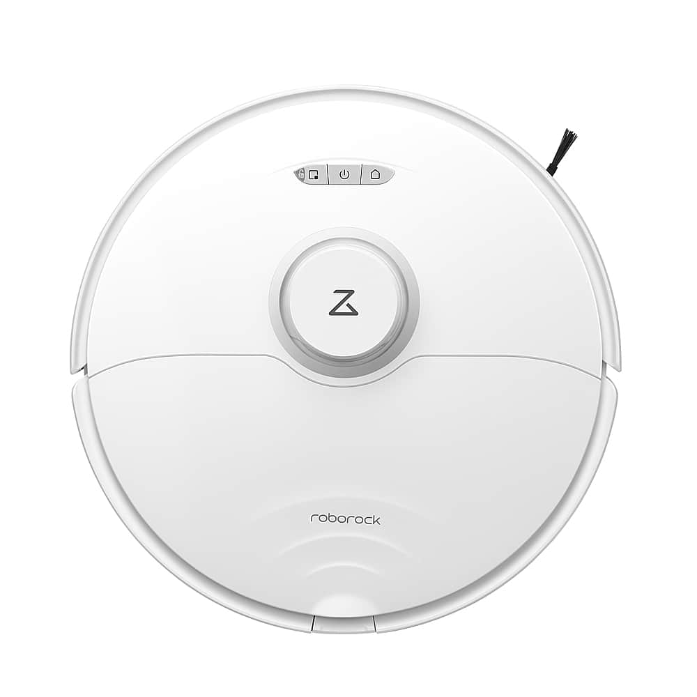 Roborock - S8-WHT Robô aspirador e esfregão conectado por Wi-Fi com escova DuoRoller e potência de sucção de 6000 Pa - Branco-S8-WHT