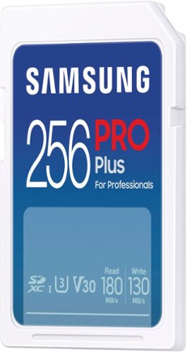Samsung - Cartão de memória SDXC Pro Plus 256 GB-MB-SD256S/AM