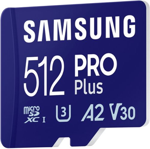 Samsung - Cartão de memória microSDXC Pro Plus 512GB-MB-MD512SB/AM
