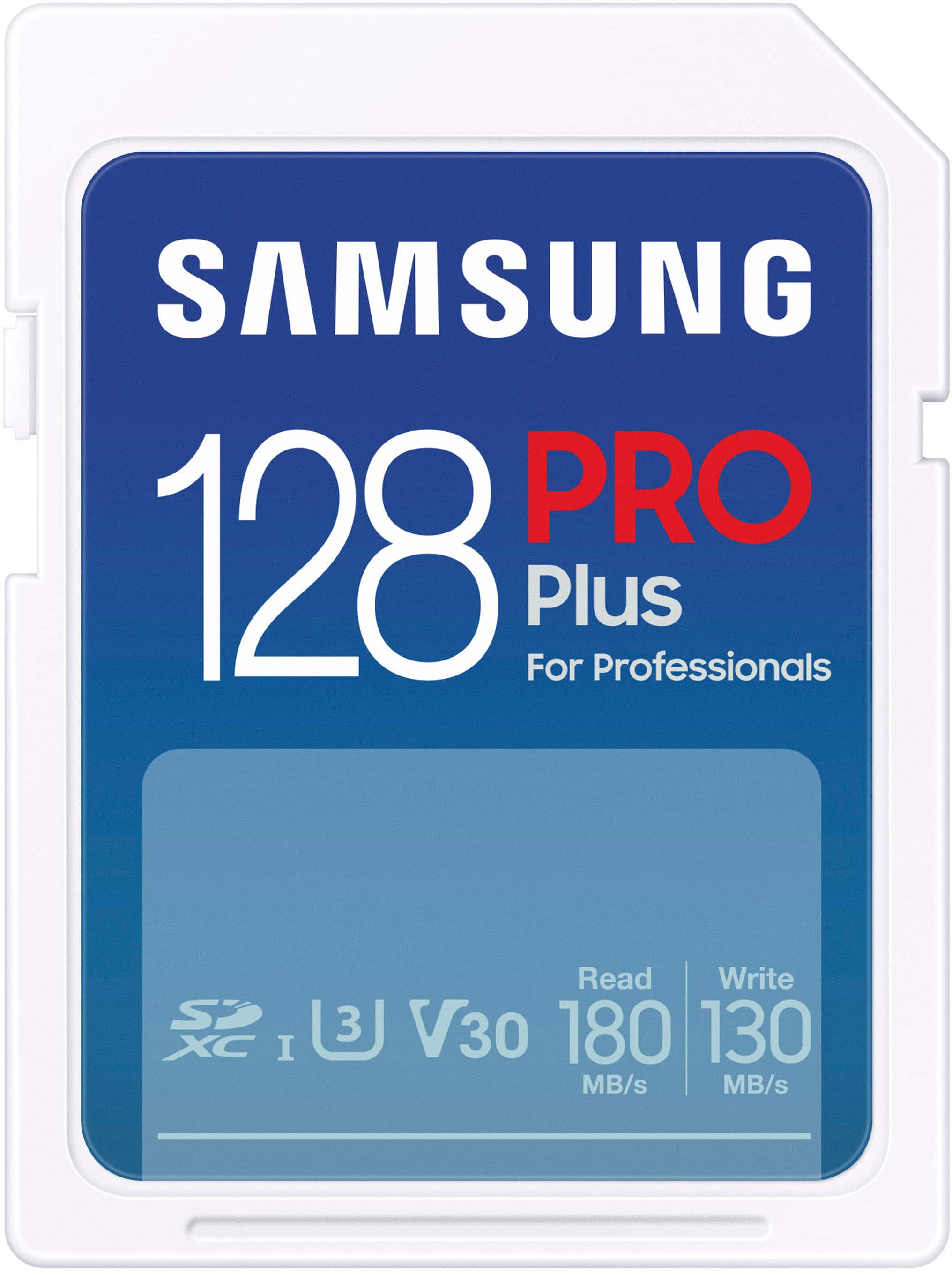 Samsung - Cartão de memória SDXC Pro Plus 128 GB-MB-SD128S/AM