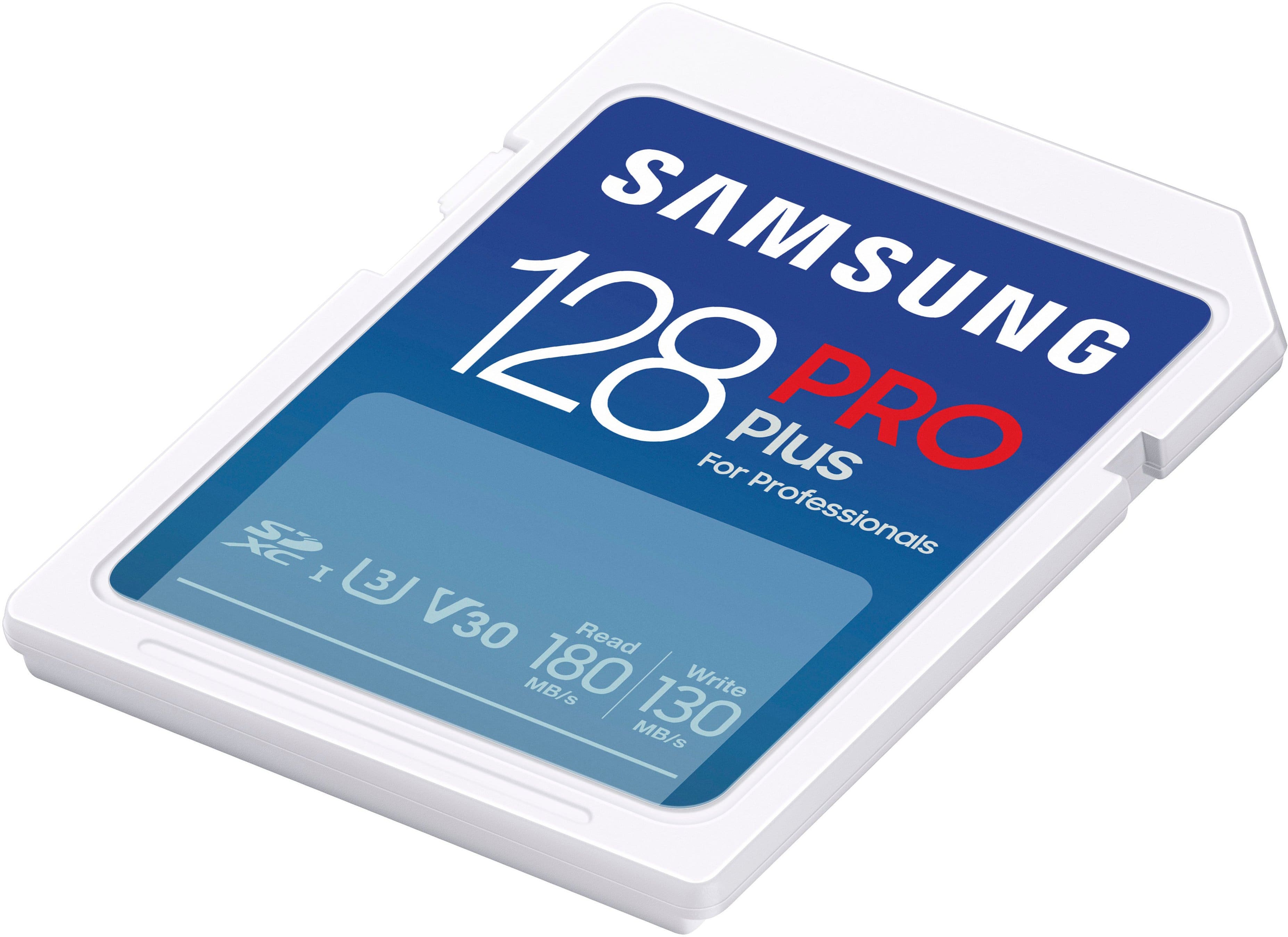 Samsung - Cartão de memória SDXC Pro Plus 128 GB-MB-SD128S/AM