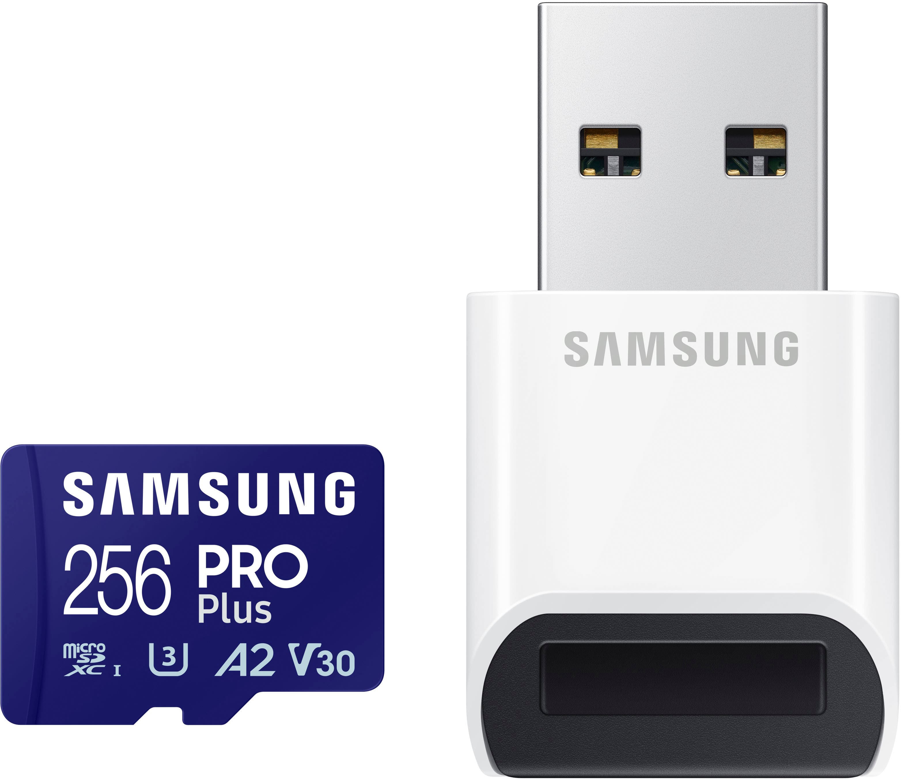 Samsung - Cartão de memória microSDXC Pro Plus 256 GB-MB-MD256SB/AM