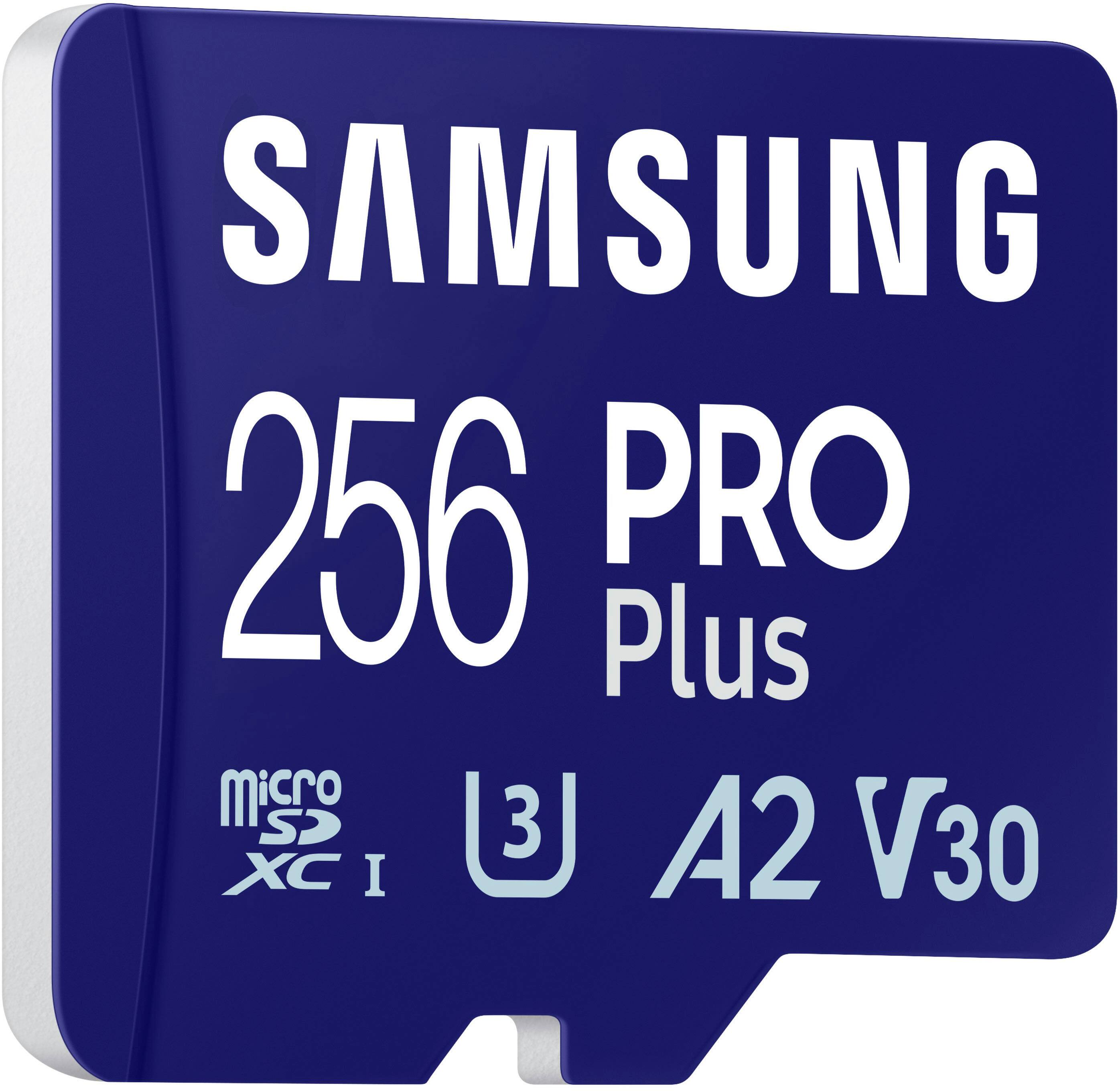 Samsung - Cartão de memória microSDXC Pro Plus 256 GB-MB-MD256SB/AM
