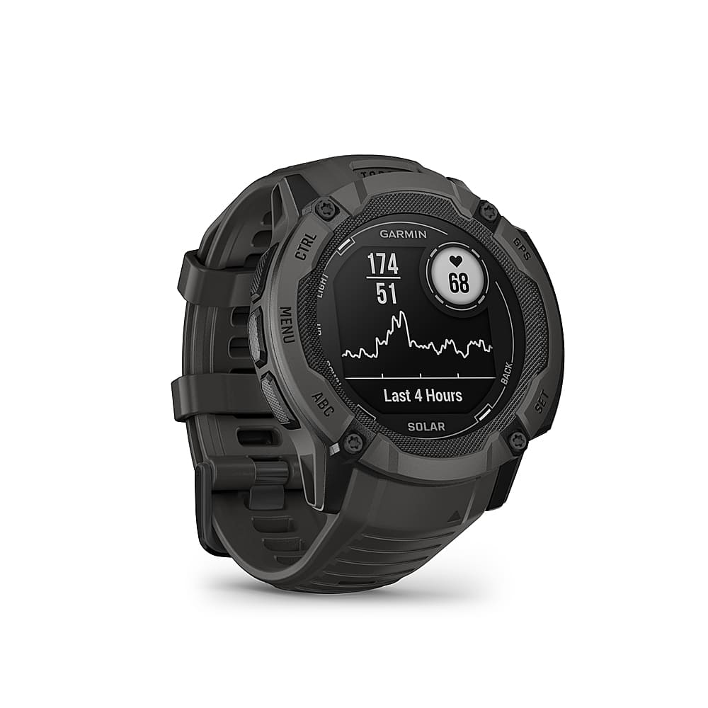 Garmin - Instinct 2X Solar Smartwatch 50 mm Polímero reforçado com fibra - Cinza-010-02805-10