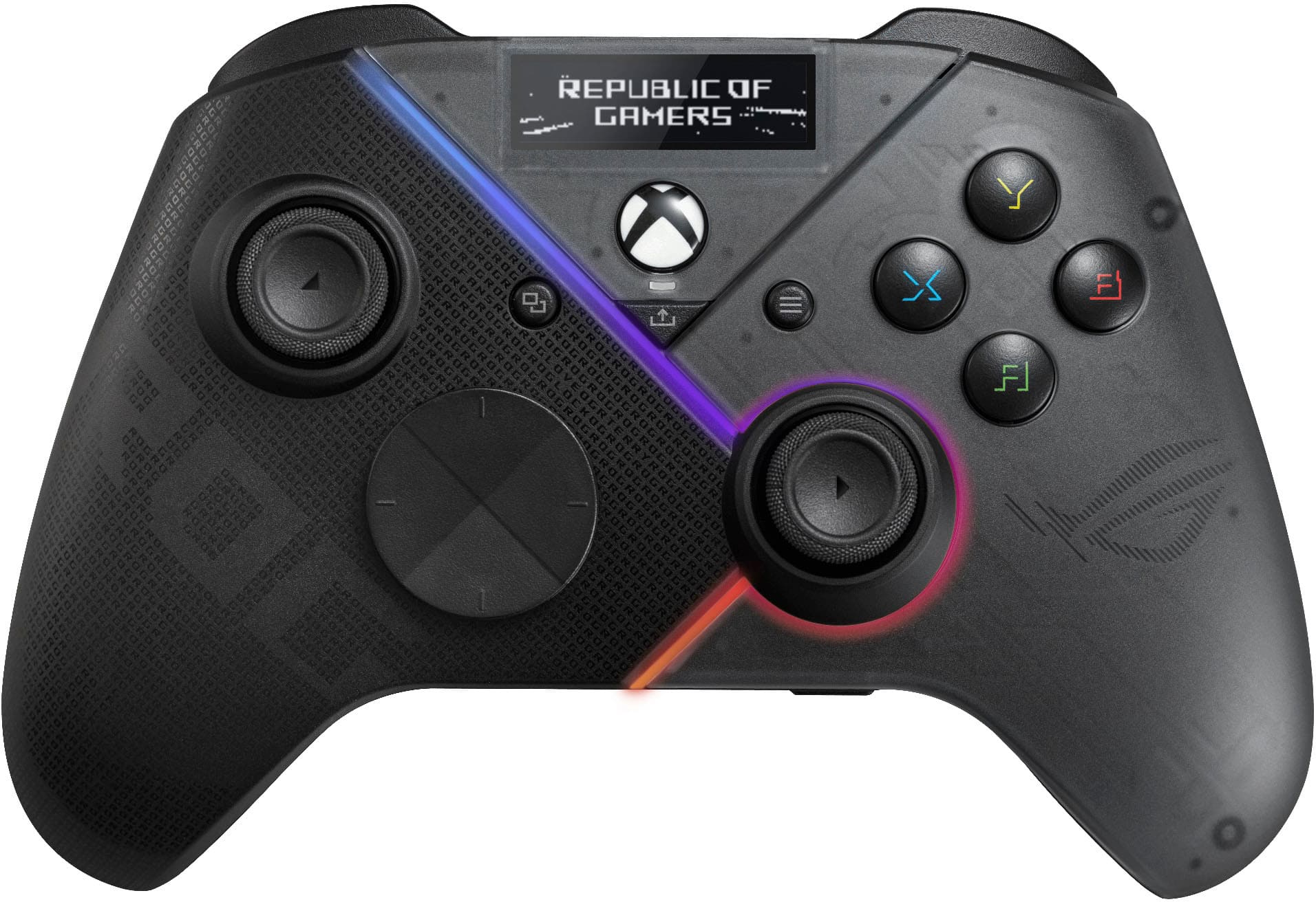 ASUS - Controle sem fio para para vídeo gameROG Raikiri Pro para ROG Ally - Preto-ROG RAIKIRI PRO