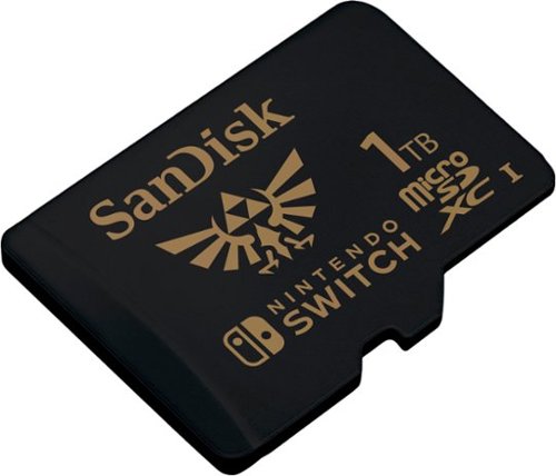 SanDisk - Cartão de memória microSDXC UHS-I de 1 TB para Nintendo Switch-SDSQXAO-1T00-AN6ZN