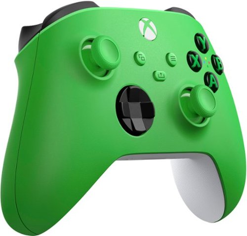 Microsoft - Controle sem fio para para vídeo gameXbox para Xbox Series X, Xbox Series S, Xbox One, dispositivos Windows - Velocity Green-QAU-00090