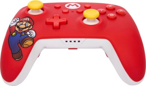 PowerA - Controle sem fio para para vídeo gamepara Nintendo Switch - Mario Joy-NSGP0012-01