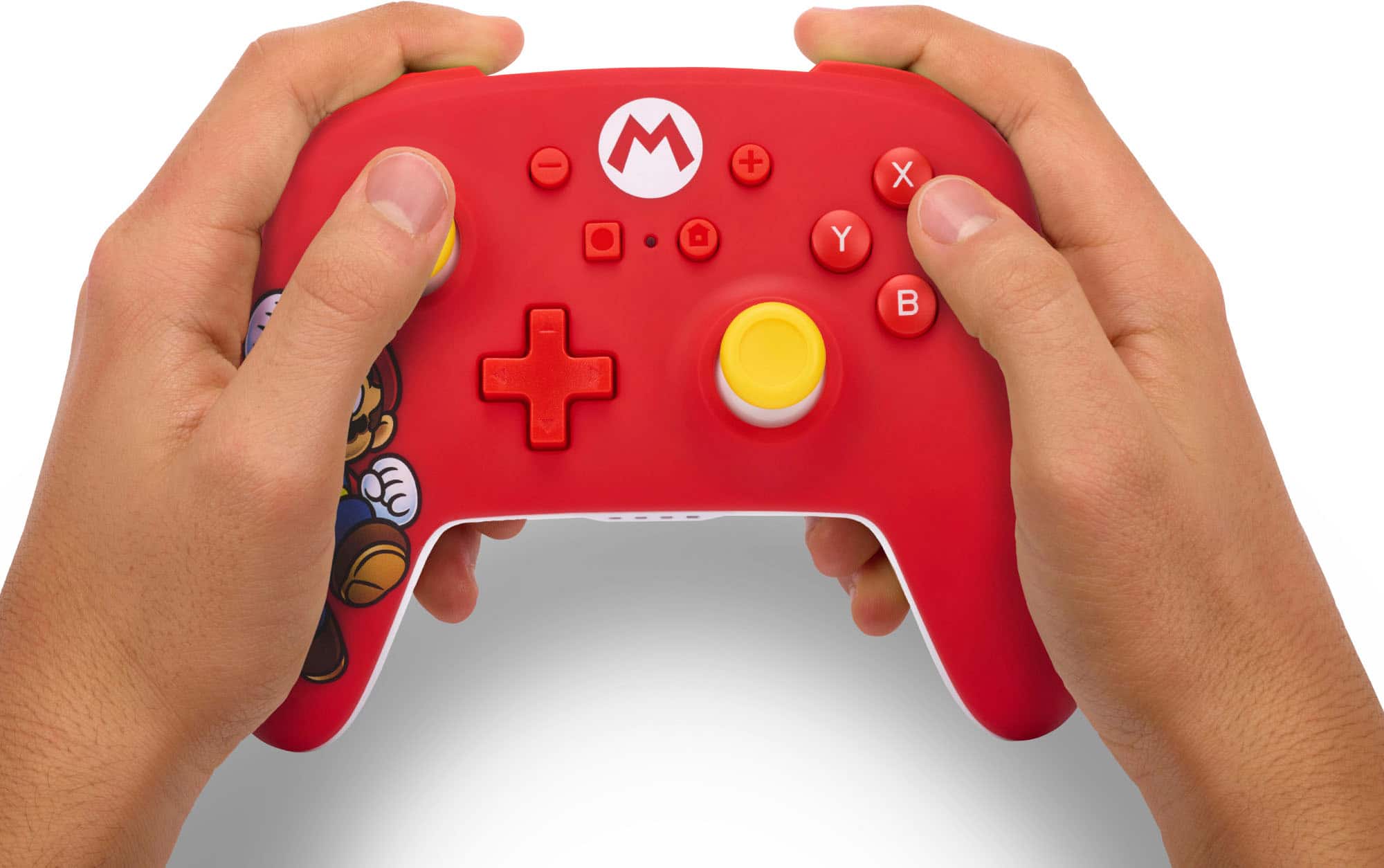 PowerA - Controle sem fio para para vídeo gamepara Nintendo Switch - Mario Joy-NSGP0012-01