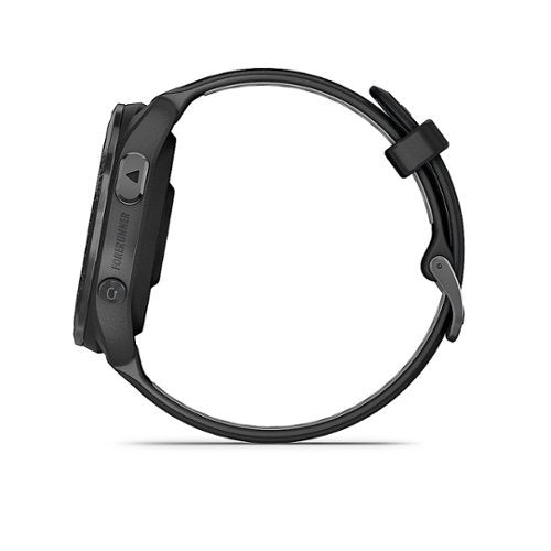 Garmin - Forerunner 965 GPS Smartwatch 47 mm Polímero reforçado com fibra - Cinza Carbono TLC/Titanium-010-02809-00
