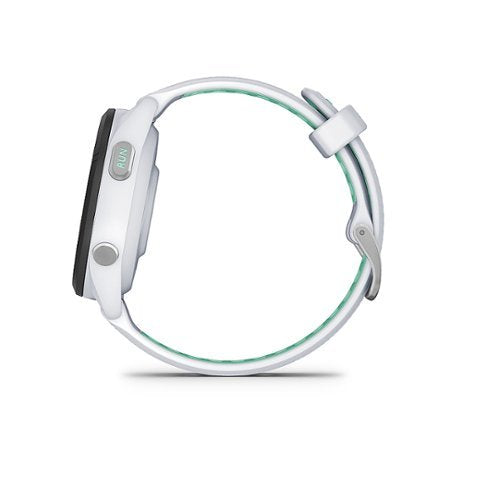 Garmin - Forerunner 265S GPS Smartwatch 42 mm Polímero reforçado com fibra - Preto/Whitestone-010-02810-04