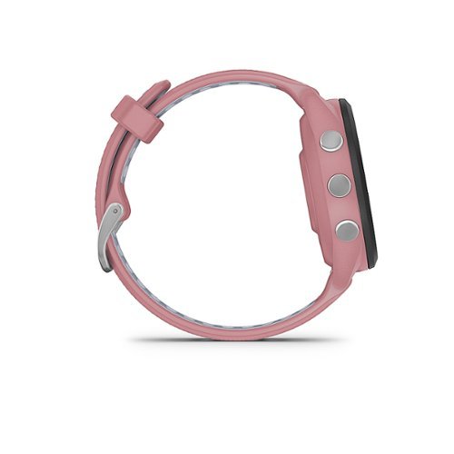 Garmin - Forerunner 265S GPS Smartwatch 42 mm Polímero reforçado com fibra - Preto/Rosa claro-010-02810-05