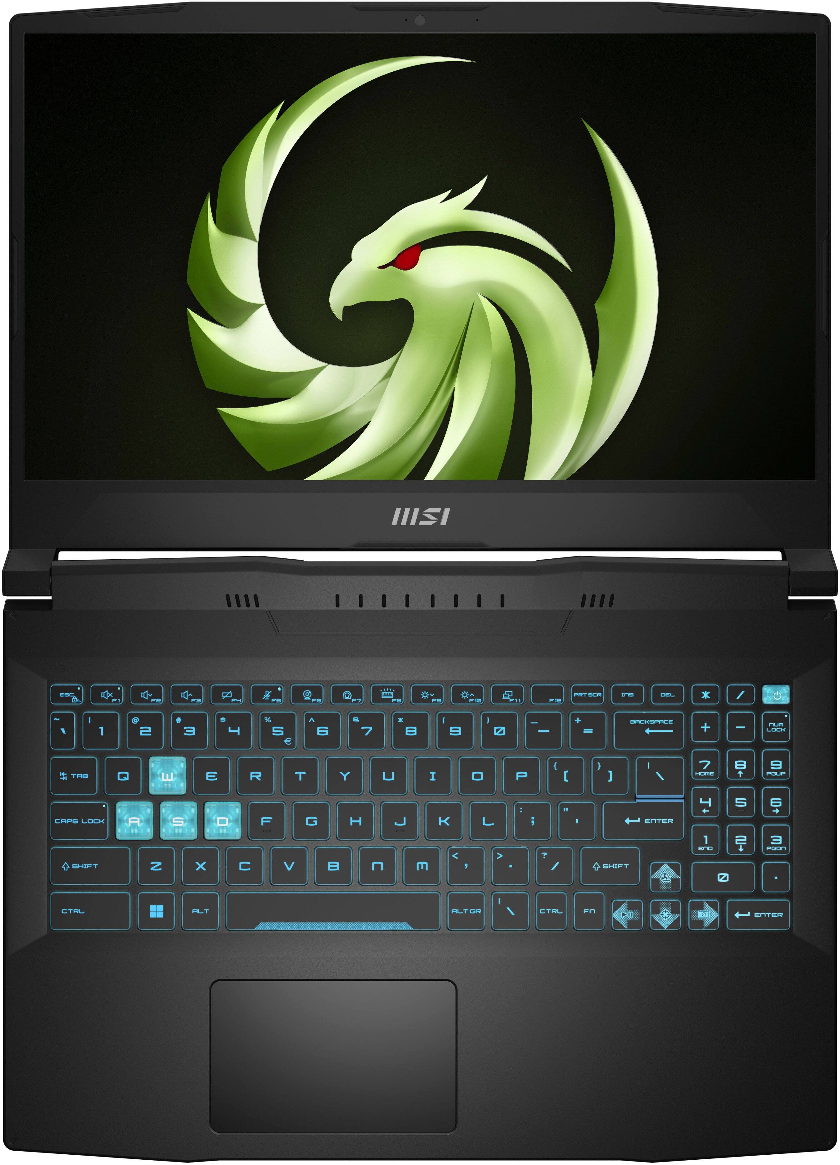 MSI - Bravo 15 15,6" 144Hz Gaming Laptop FHD - Ryzen 5-7535HS com 16GB RAM - GeForce RTX 4050 com 6G GDDR6 - 512GB NVMe SSD - Preto-BRAVO15C7084