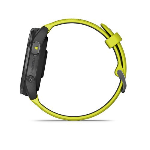 Garmin - Forerunner 965 GPS Smartwatch 47 mm Polímero reforçado com fibra - Titânio/Preto-010-02809-02