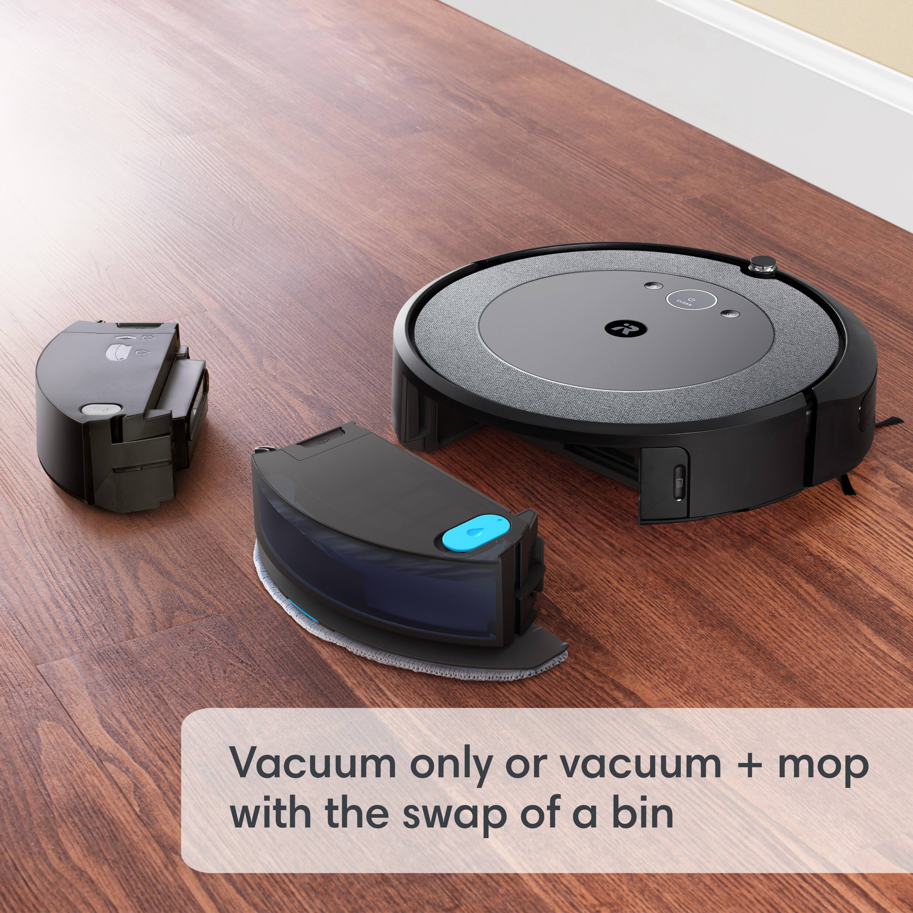Robô aspirador e esfregão iRobot Roomba Combo i5 - tecido neutro-I517020