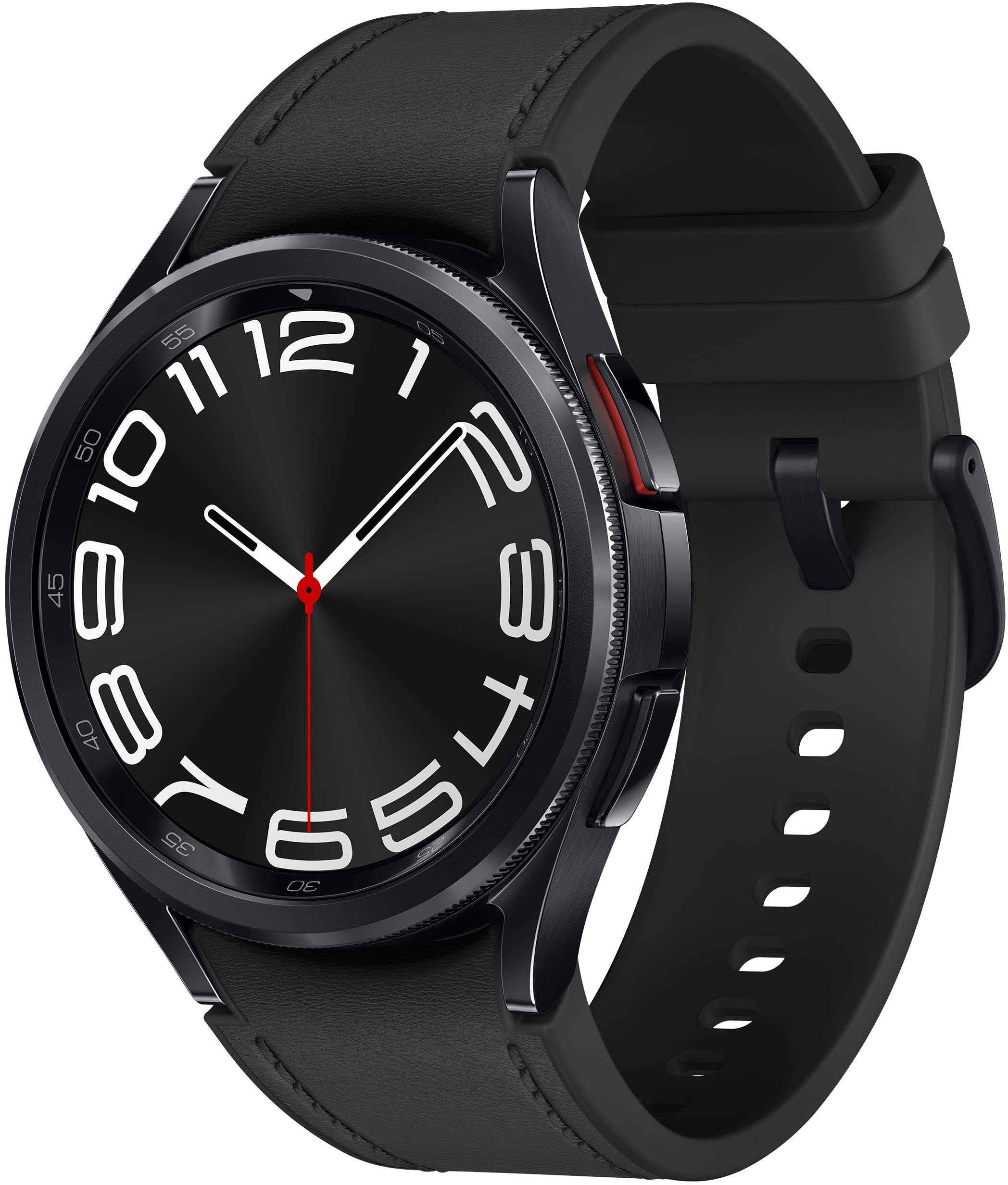 Samsung - Galaxy Watch6 Classic Aço Inoxidável Smartwatch 43mm BT - Preto-SM-R950NZKAXAA