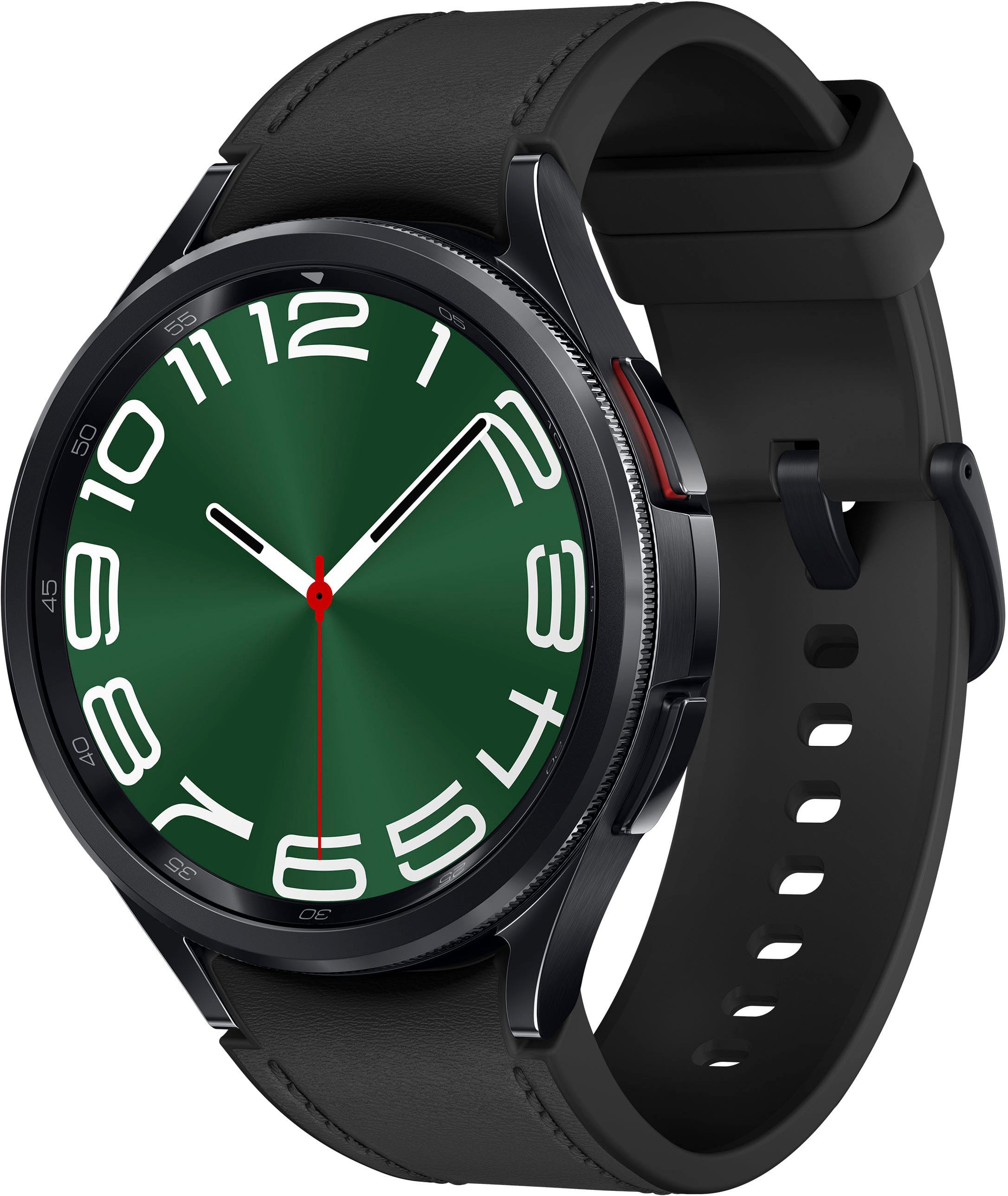 Samsung - Galaxy Watch6 Classic Aço Inoxidável Smartwatch 47mm LTE - Preto-SM-R965UZKAXAA
