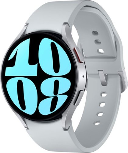 Samsung - Galaxy Watch6 Alumínio Smartwatch 44mm BT - Prata-SM-R940NZSAXAA