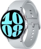 Samsung - Galaxy Watch6 Alumínio Smartwatch 44mm BT - Prata-SM-R940NZSAXAA