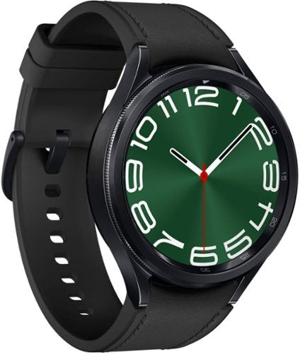 Samsung - Galaxy Watch6 Classic Aço Inoxidável Smartwatch 47mm BT - Preto-SM-R960NZKAXAA