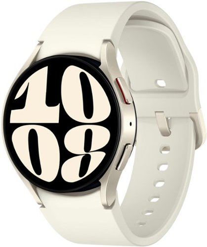 Samsung - Galaxy Watch6 Alumínio Smartwatch 40mm BT - Creme-SM-R930NZEAXAA