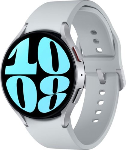 Samsung - Galaxy Watch6 Alumínio Smartwatch 44mm LTE - Prata-SM-R945UZSAXAA