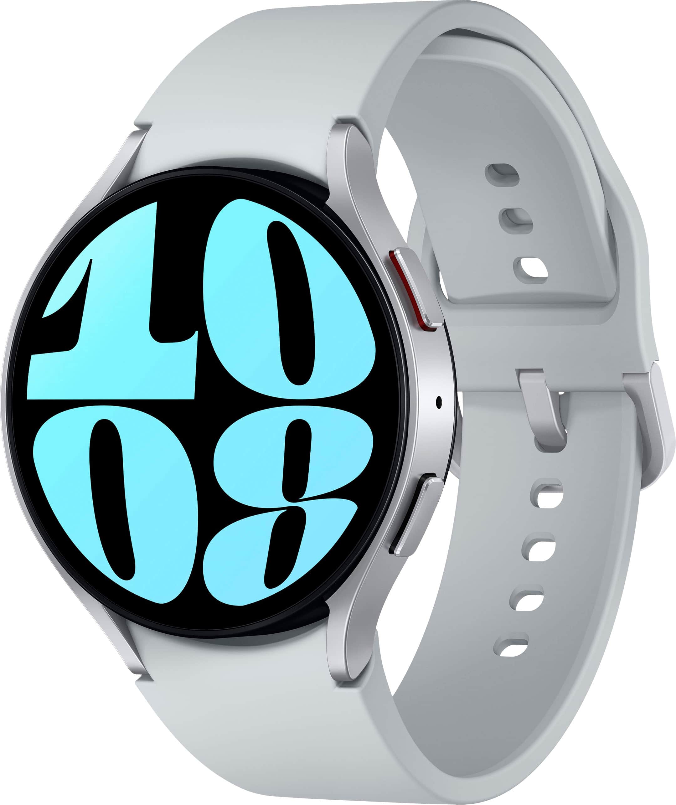 Samsung - Galaxy Watch6 Alumínio Smartwatch 44mm LTE - Prata-SM-R945UZSAXAA
