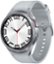 Samsung - Galaxy Watch6 Classic Aço Inoxidável Smartwatch 47mm LTE - Prata-SM-R965UZSAXAA