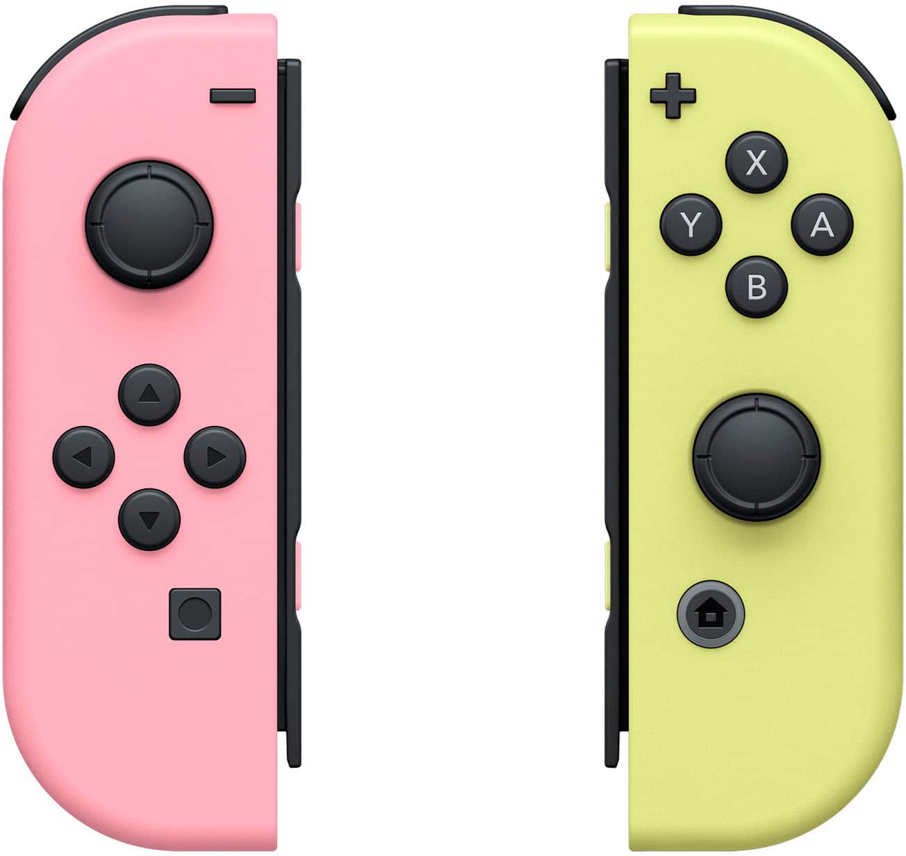 Nintendo - Controle sem fio para video game Joy-Con (L/R) - Rosa Pastel/Amarelo Pastel-HACAJAVAF