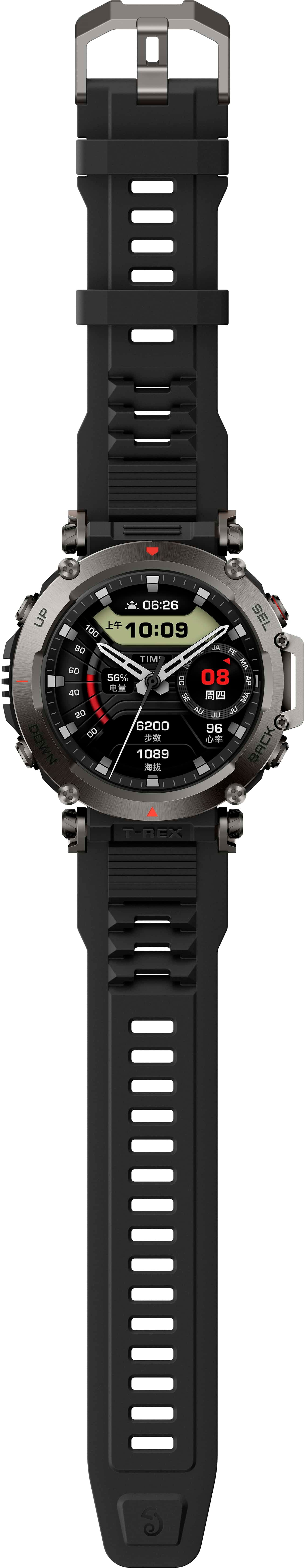 Amazfit - T-Rex Ultra Smartwatch 35mm Aço Inoxidável - Preto-W2142OV1N