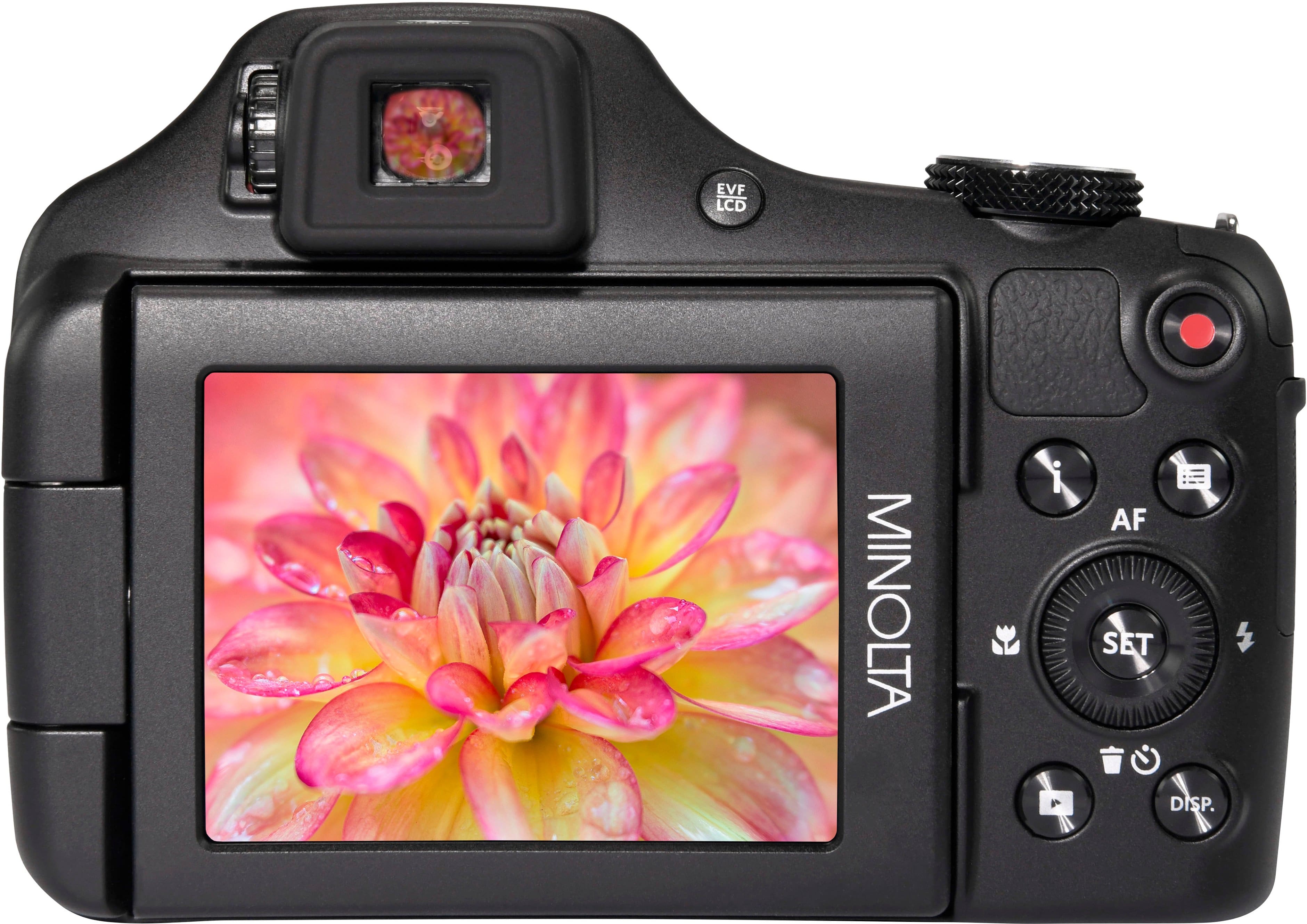 Minolta - ProShot MN67Z 20.0 Megapixel Câmera Digital - Preto -MN67Z-BK