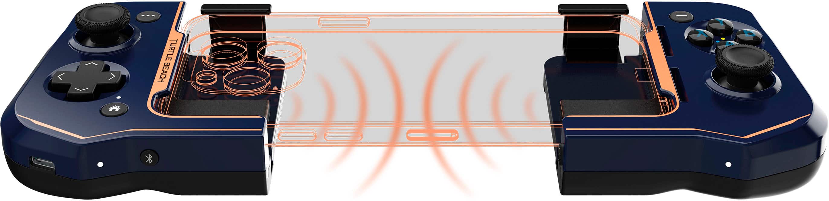 Turtle Beach - Controle Bluetooth de viode game de jogo Atom iOS para telefones Apple - Azul cobalto-TBS-0768-05