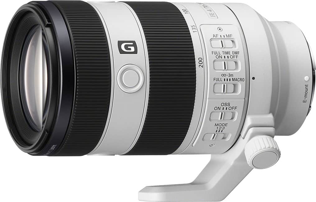 Sony - Lente SEL70200G2 FE 70-200mm F4 Macro G OSS II - Cinza-SEL70200G2