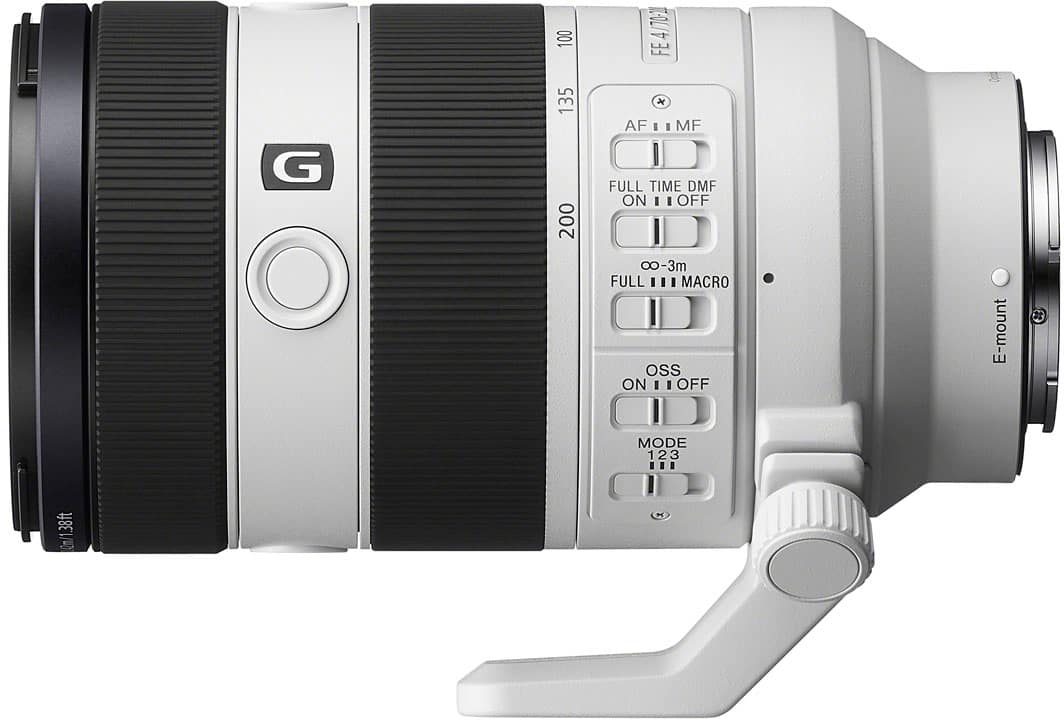 Sony - Lente SEL70200G2 FE 70-200mm F4 Macro G OSS II - Cinza-SEL70200G2