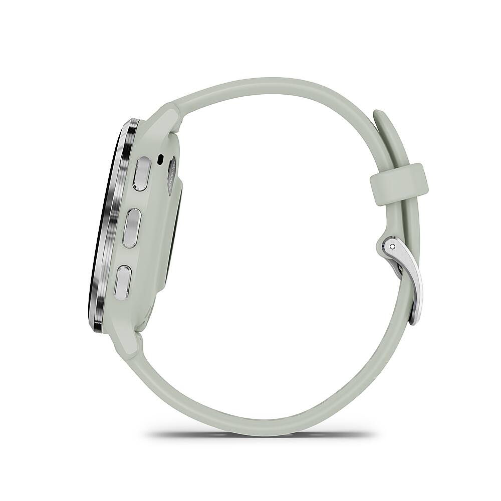 Garmin - Venu 3S GPS Smartwatch 41 mm Polímero reforçado com fibra - Aço inoxidável e cinza sálvia-010-02785-01