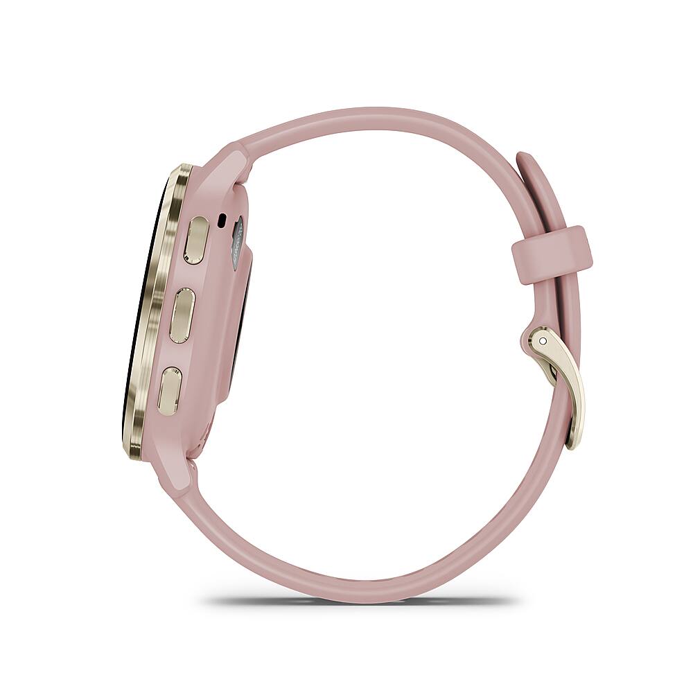 Garmin - Venu 3S GPS Smartwatch 41 mm Polímero reforçado com fibra - Aço inoxidável e Dust Rose-010-02785-03