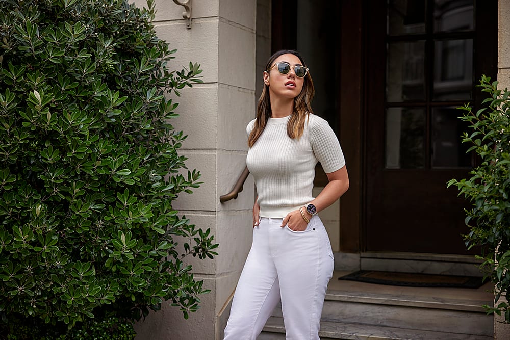 Garmin - Venu 3S GPS Smartwatch 41 mm Polímero reforçado com fibra - Aço inoxidável e Dust Rose-010-02785-03