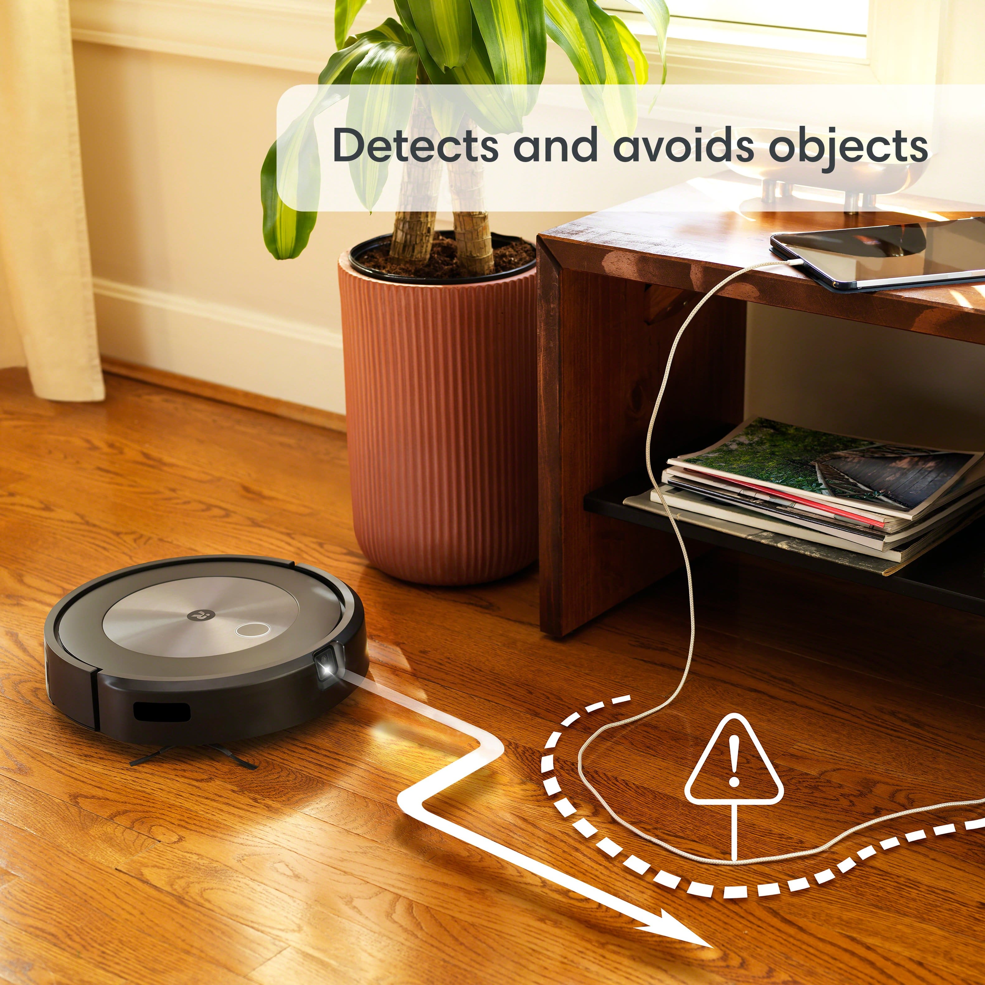 Robô aspirador e esfregão iRobot Roomba Combo j5 - Grafite-J517020