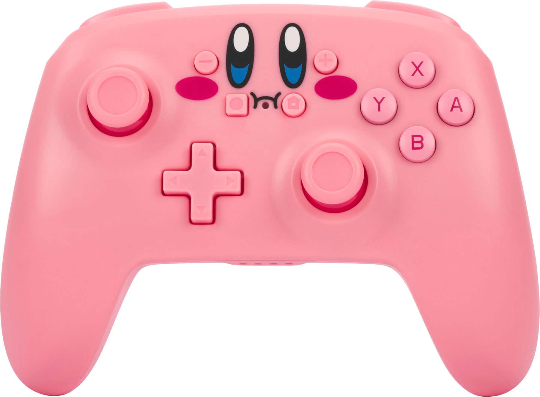 PowerA - Controle sem fio para para vídeo gameaprimorado para Nintendo Switch - Kirby Mouthful-NSGP0081-01