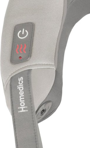 Homedics - Massageador de pescoço vibratório Pro Therapy com calor calmante - Tan-NMSQ-217HJ-TN