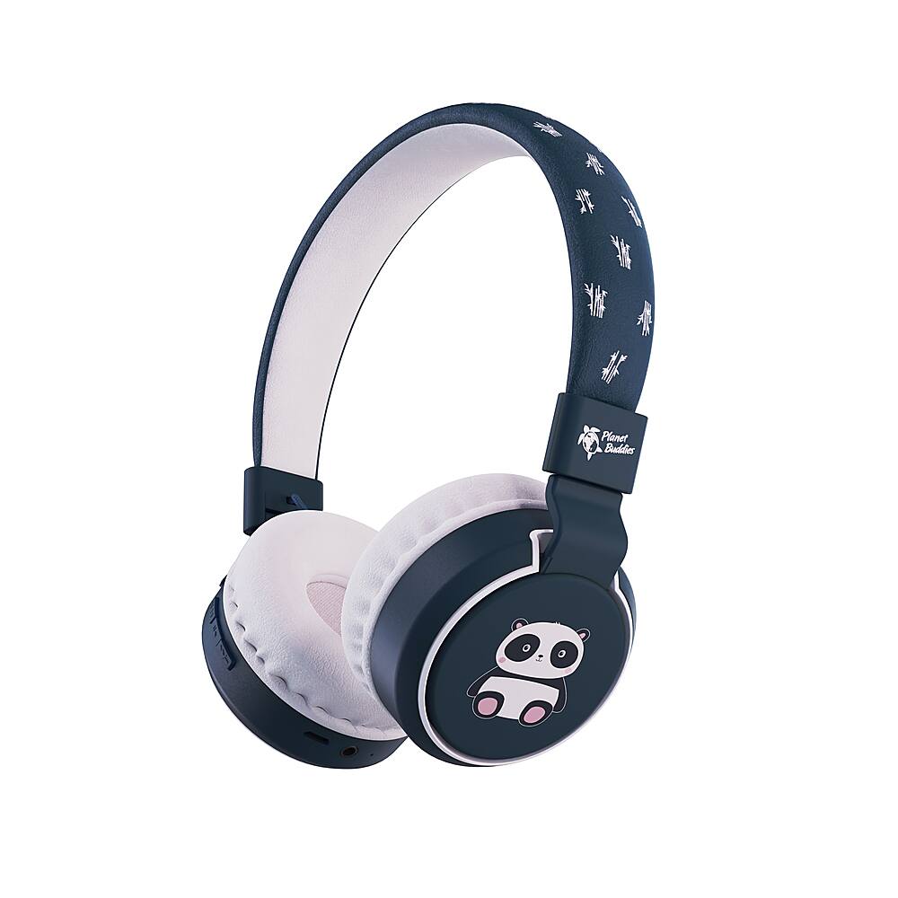 Planet Buddies - Fone de ouvido sem fio Panda V2 - PRETO/BRANCO-49037